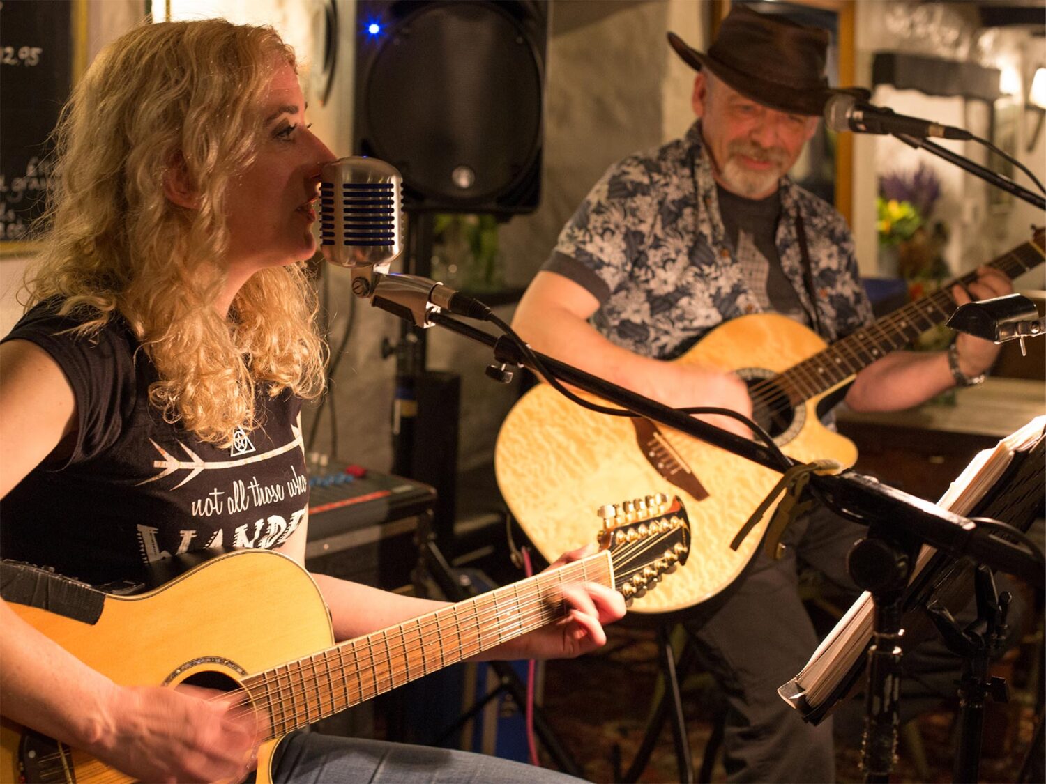 Two acoustics at the cott inn